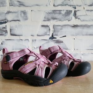 Girls Pink Keen Waterproof Sandals ~ Sz. 11